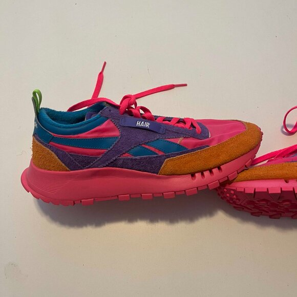 Size 12 - Reebok Daniel Moon x Classic Leather Legacy Solar Pink Pushy Purple - Picture 5 of 6